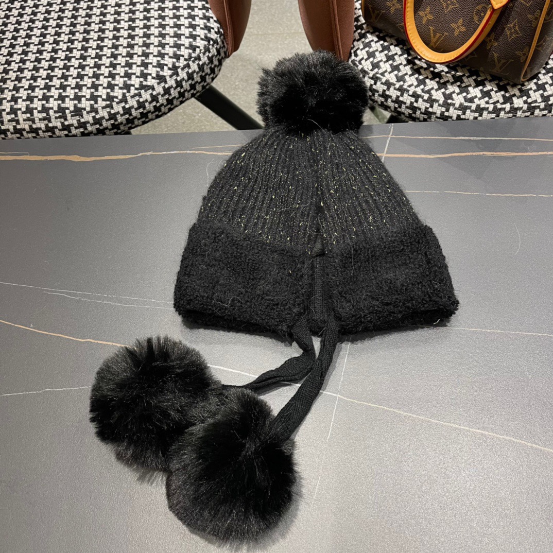 [TOP] Moncler Knitted Woolen Hat - 3 Colour