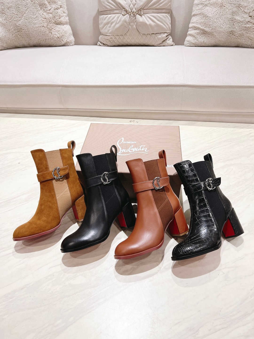 [TOP] Christian Louboutin CL Boots - 4 Color