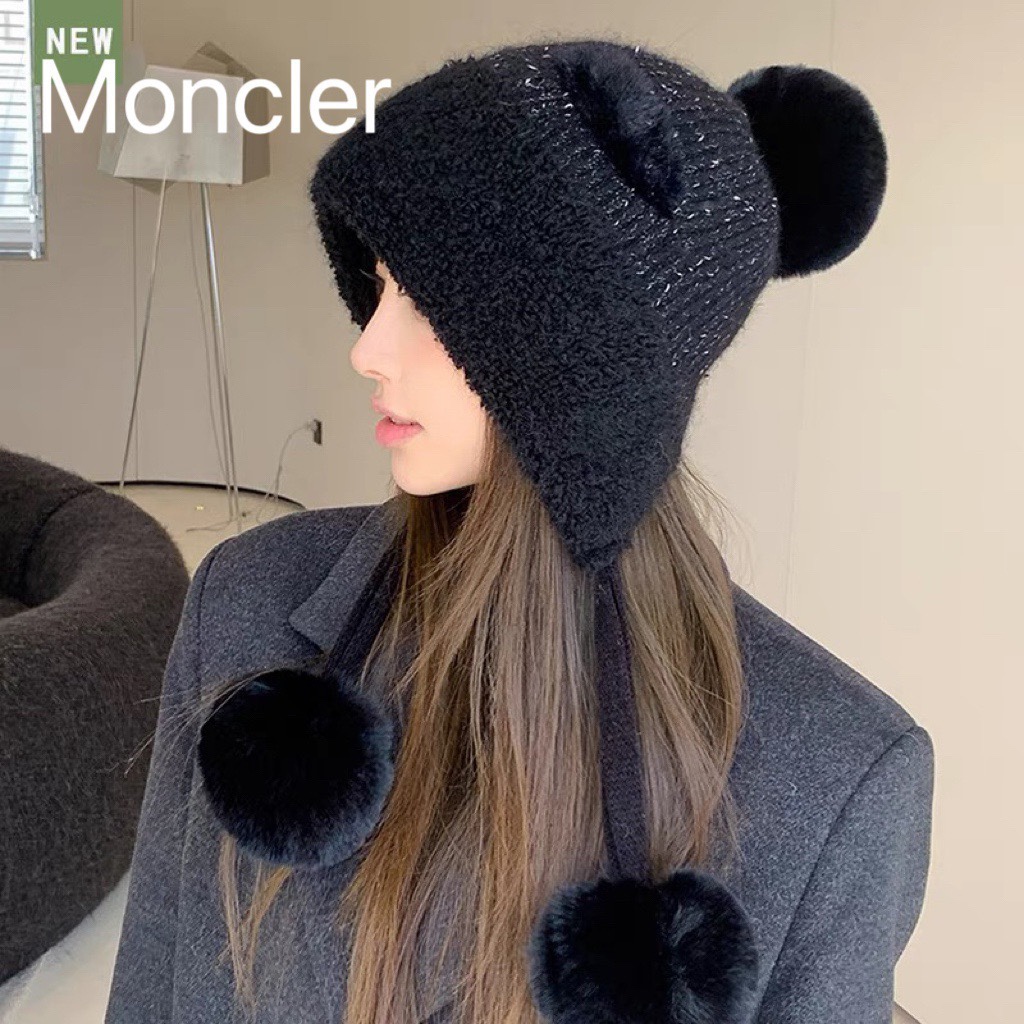 [TOP] Moncler Knitted Woolen Hat - 3 Colour