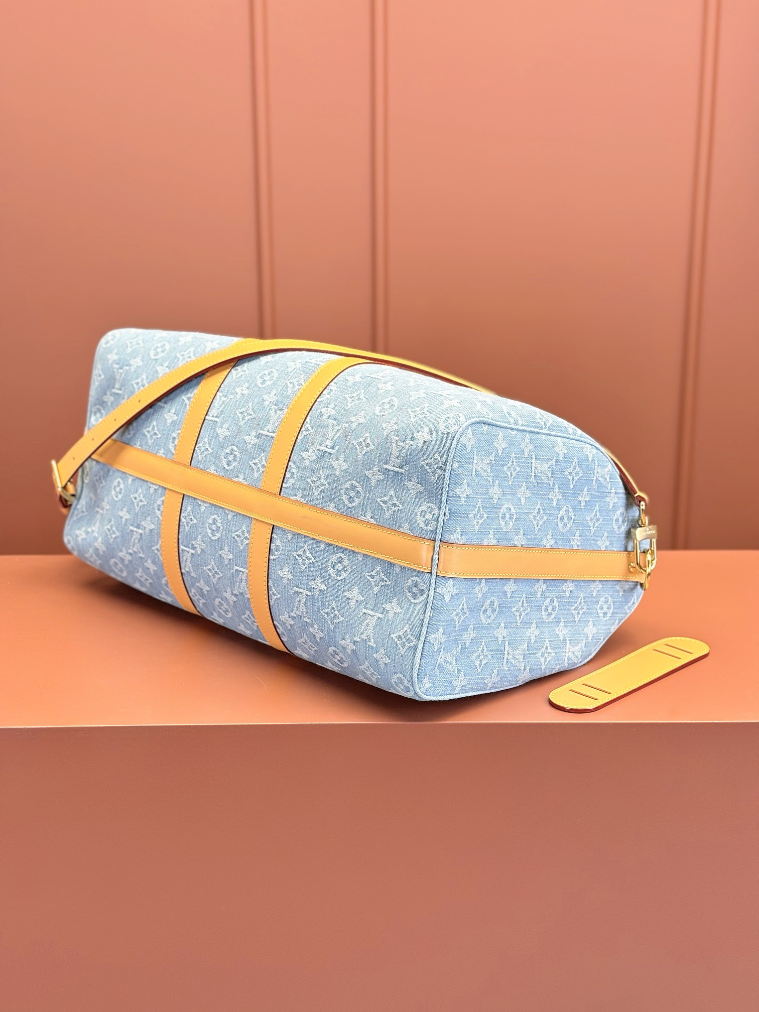 [TOP] Louis Vuitton LV Keepall Bandoulière 45 Travel Bag 45x27x20cm - Blue