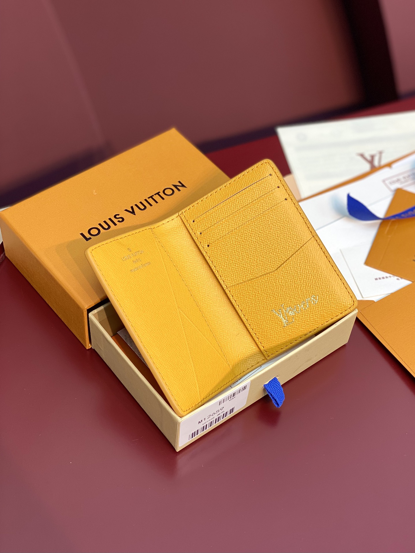 [TOP] Louis Vuitton LV Pocket Wallet 11.1x1x7.5cm - 2 Color