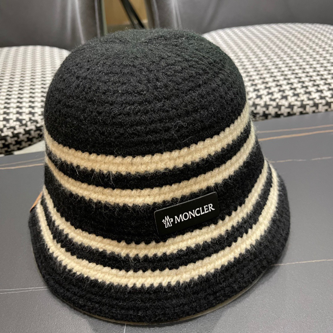 [TOP] Moncler Striped Fisherman's Hat - 3 Colour