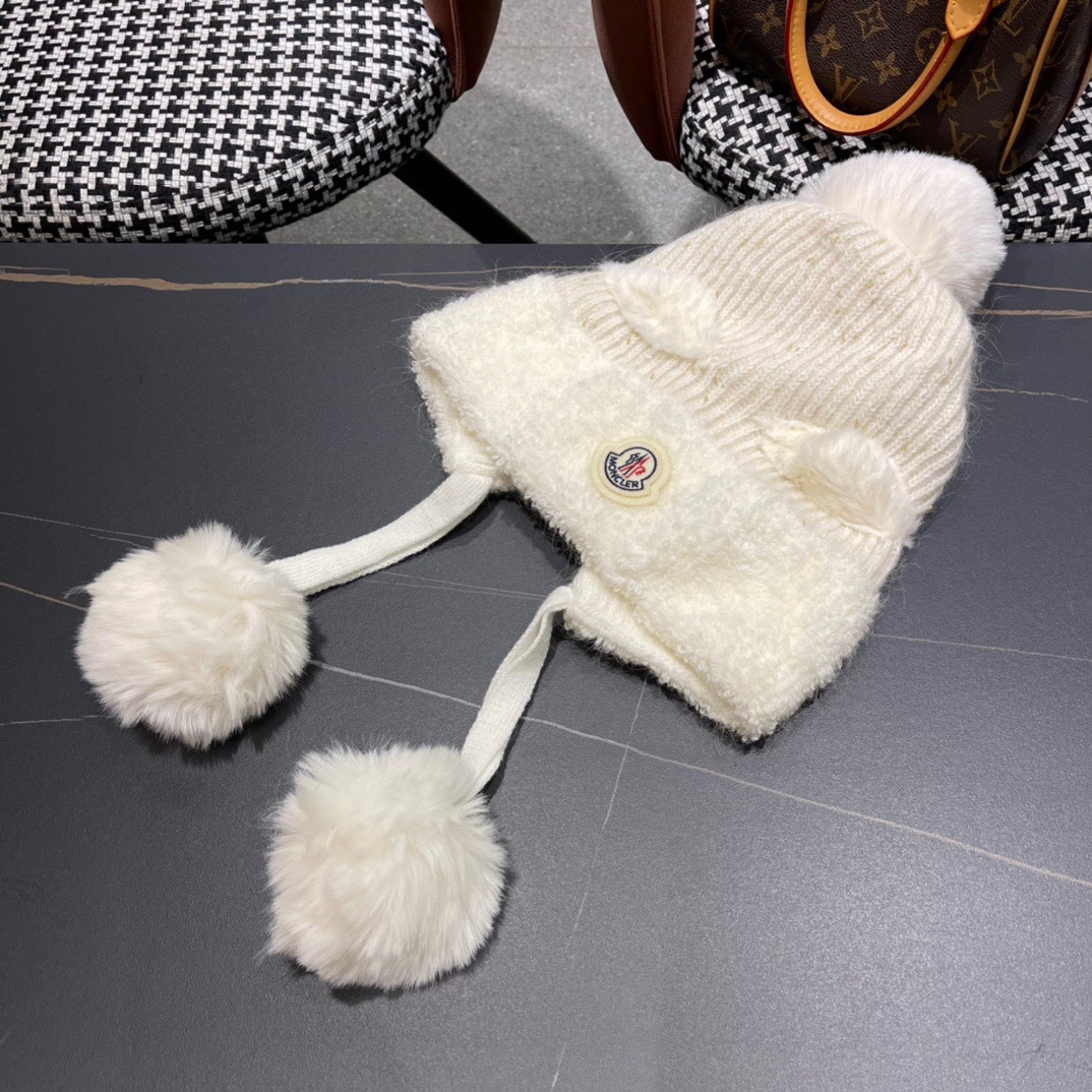 [TOP] Moncler Knitted Woolen Hat - 3 Colour