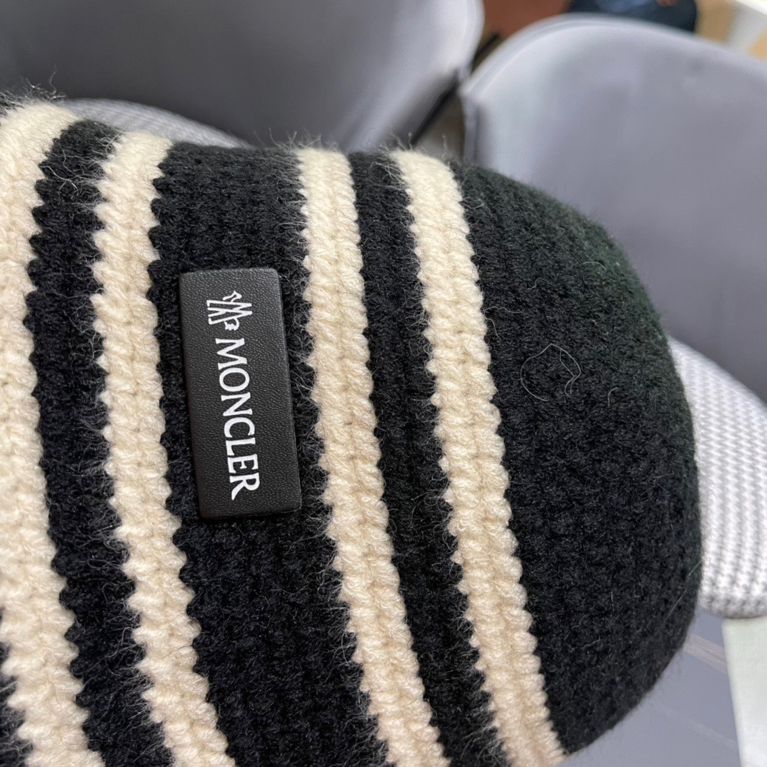 [TOP] Moncler Striped Fisherman's Hat - 3 Colour