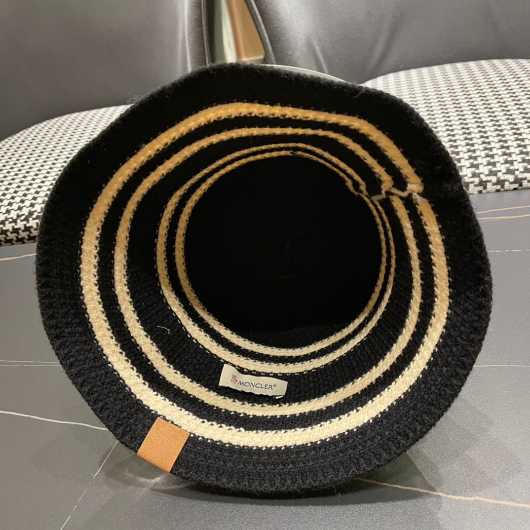 [TOP] Moncler Striped Fisherman's Hat - 3 Colour