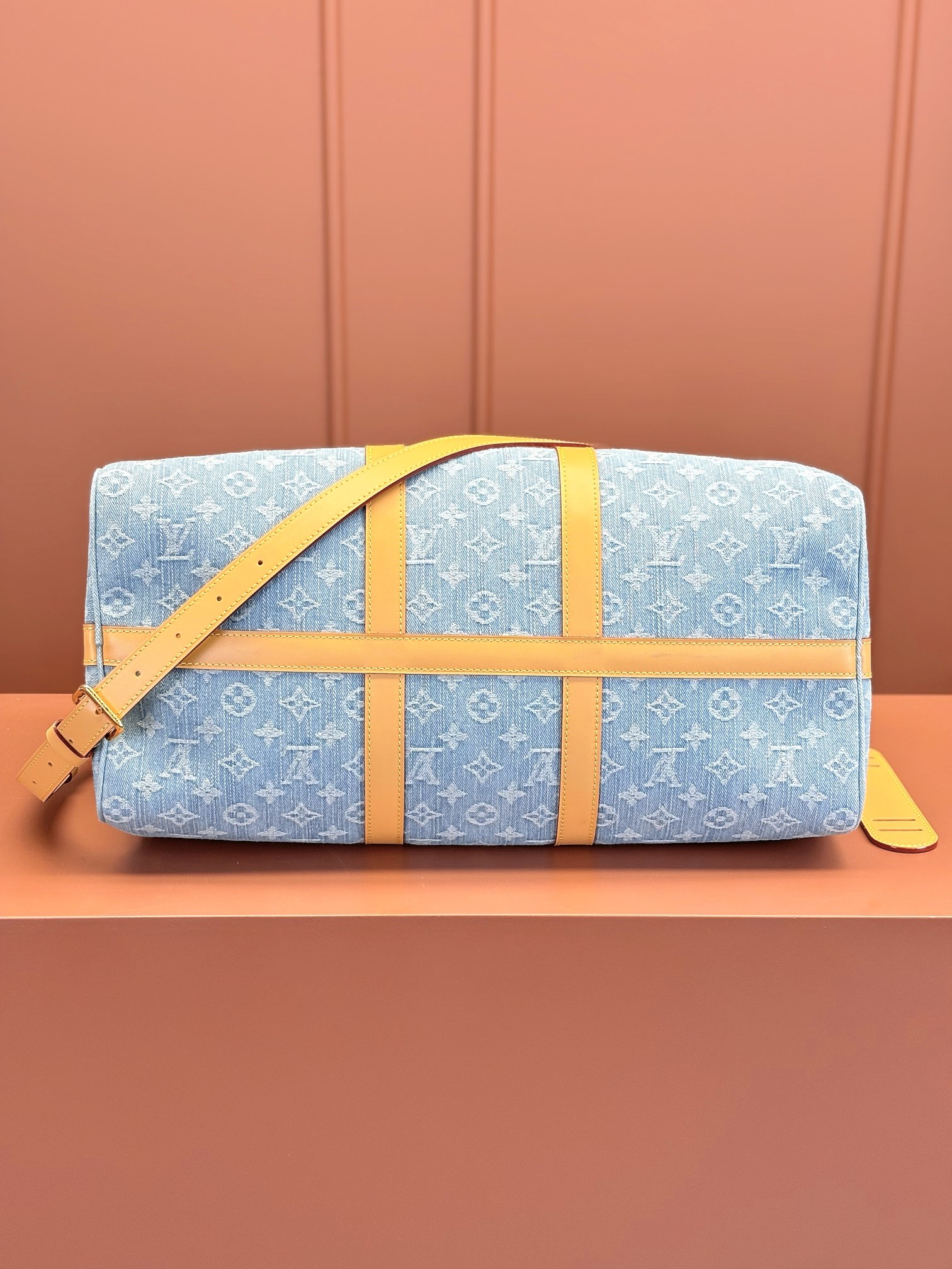 [TOP] Louis Vuitton LV Keepall Bandoulière 45 Travel Bag 45x27x20cm - Blue