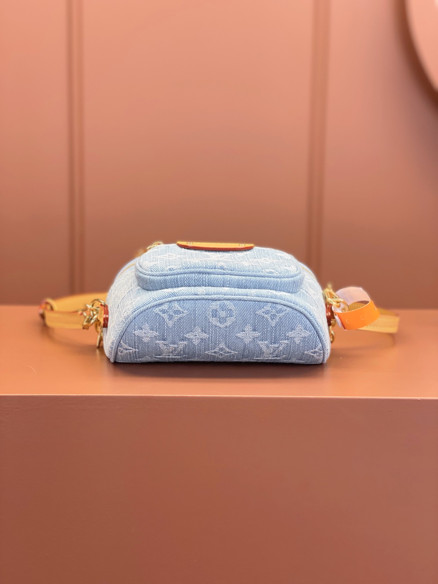 [TOP] Louis Vuitton LV Mini Bum Bag 17x12x9.5cm - Blue