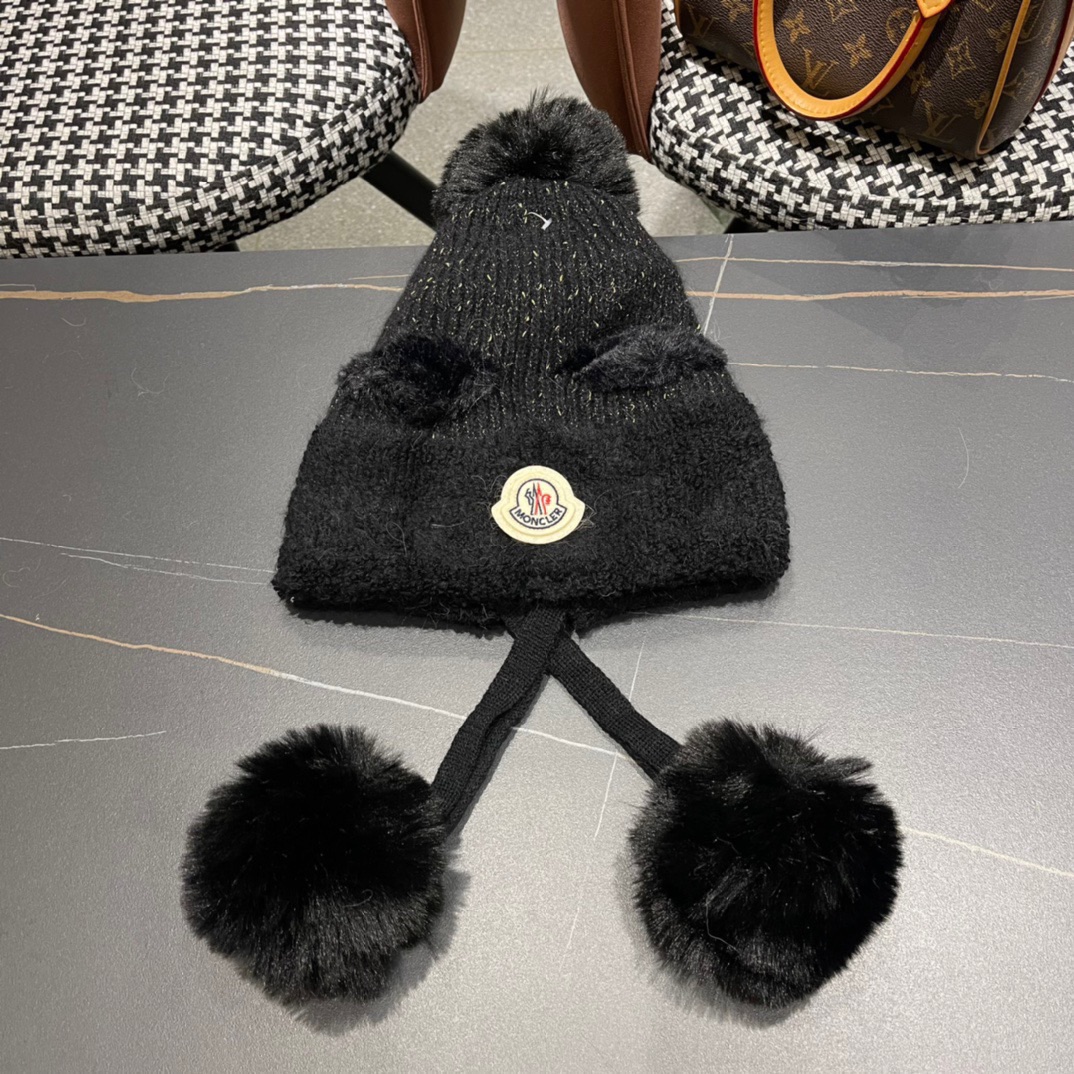 [TOP] Moncler Knitted Woolen Hat - 3 Colour