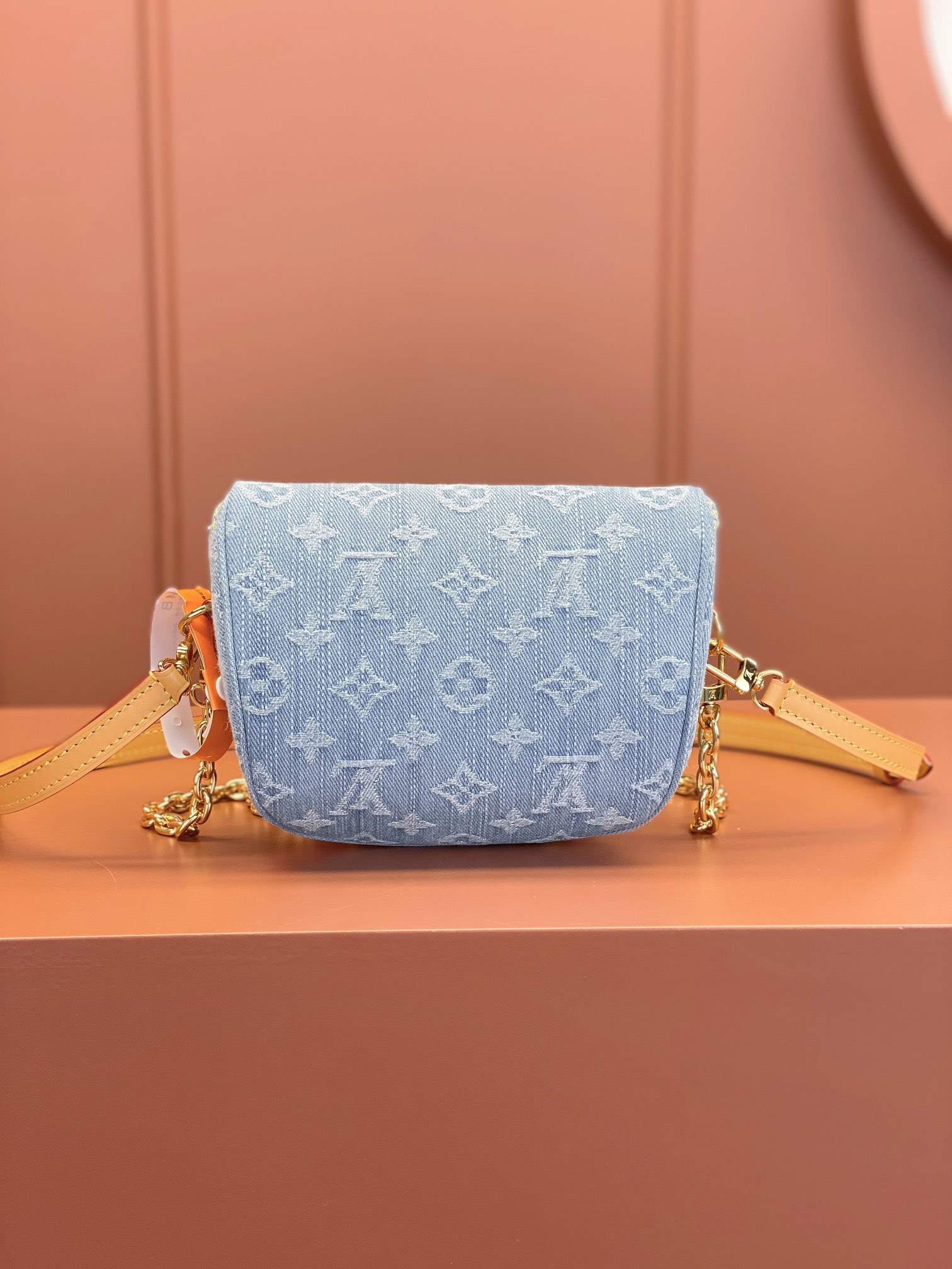 [TOP] Louis Vuitton LV Mini Bum Bag 17x12x9.5cm - Blue