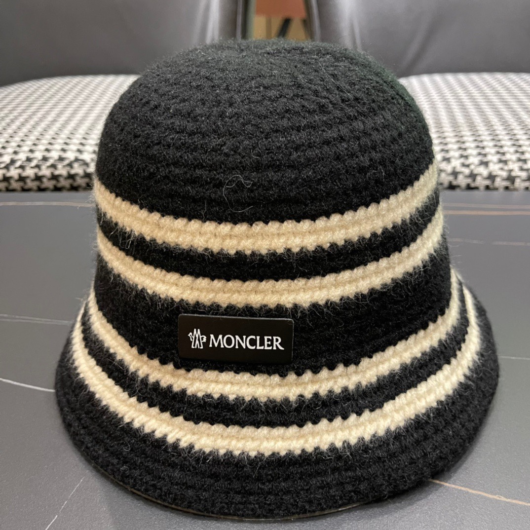 [TOP] Moncler Striped Fisherman's Hat - 3 Colour