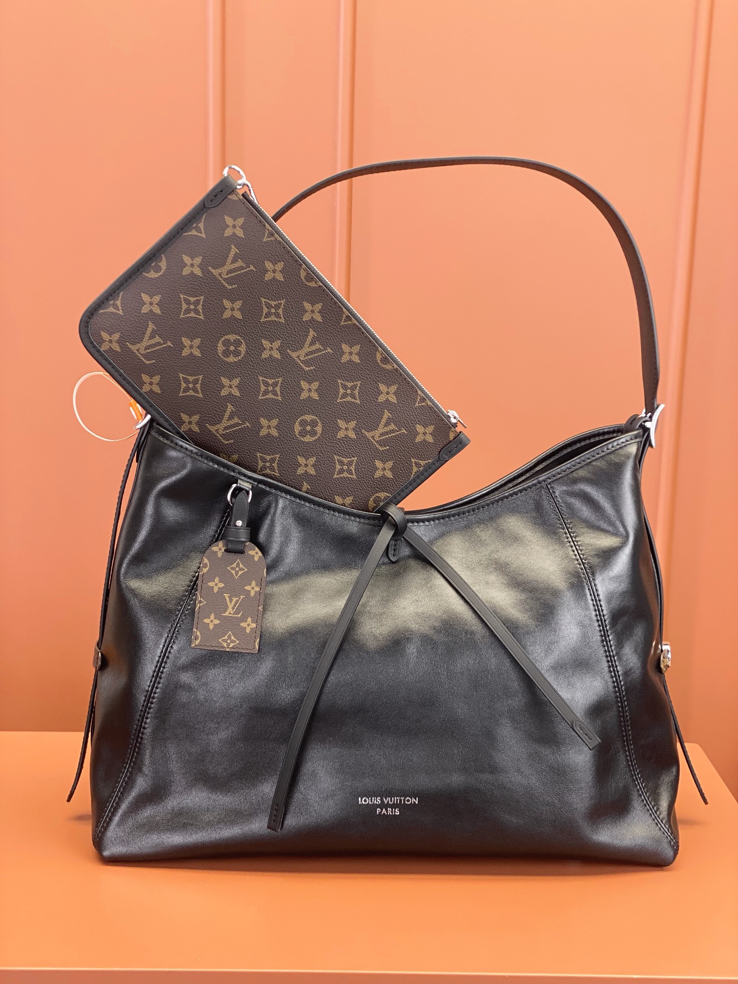 [TOP] Louis Vuitton LV Carryall Bags 33.5x23x15cm/39x30x15cm - Black