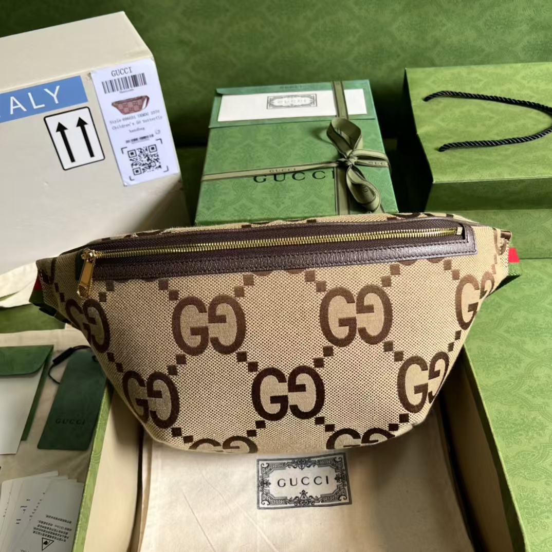 [TOP] GUCCI Ophidia Waist Bag 39x17x4cm - Brown