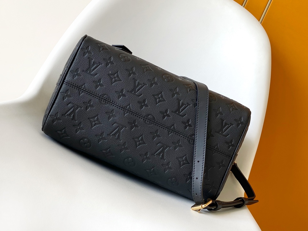 [TOP] Louis Vuitton LV L*V Speedy Bags 30 Empreinte Leather 30*21*17 cm - 2 Colour