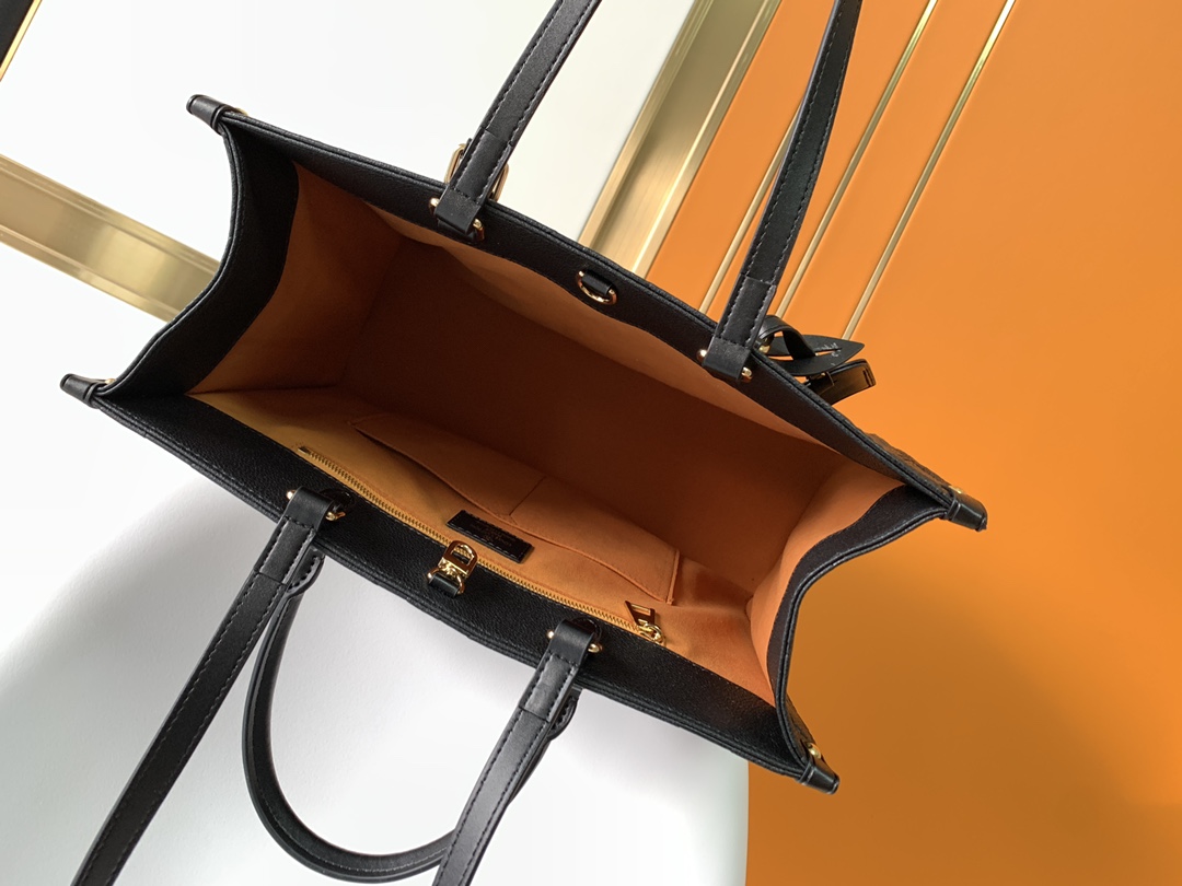 [TOP] Louis Vuitton LV L*V Monogram Empreinte On The Go Bag 35x27x14cm - 5 Colour