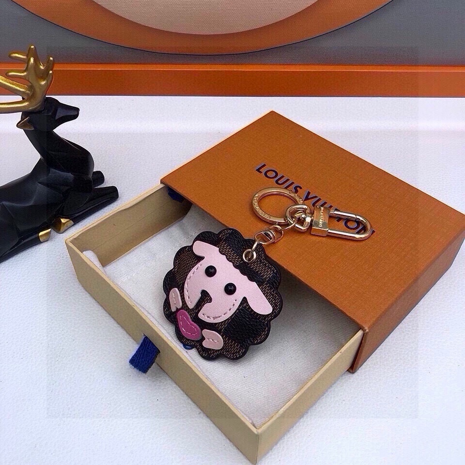 [TOP] Louis Vuitton LV Zodiac Sheep Key Chain - 4 Colour
