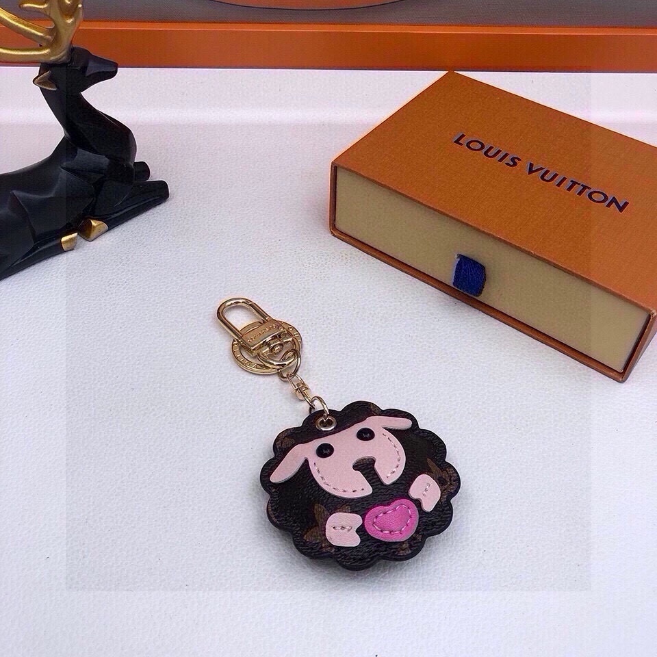 [TOP] Louis Vuitton LV Zodiac Sheep Key Chain - 4 Colour
