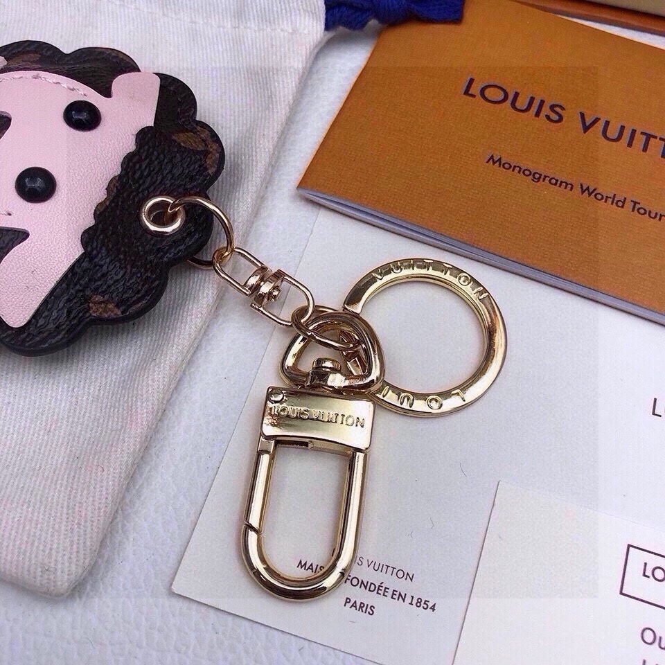 [TOP] Louis Vuitton LV Zodiac Sheep Key Chain - 4 Colour