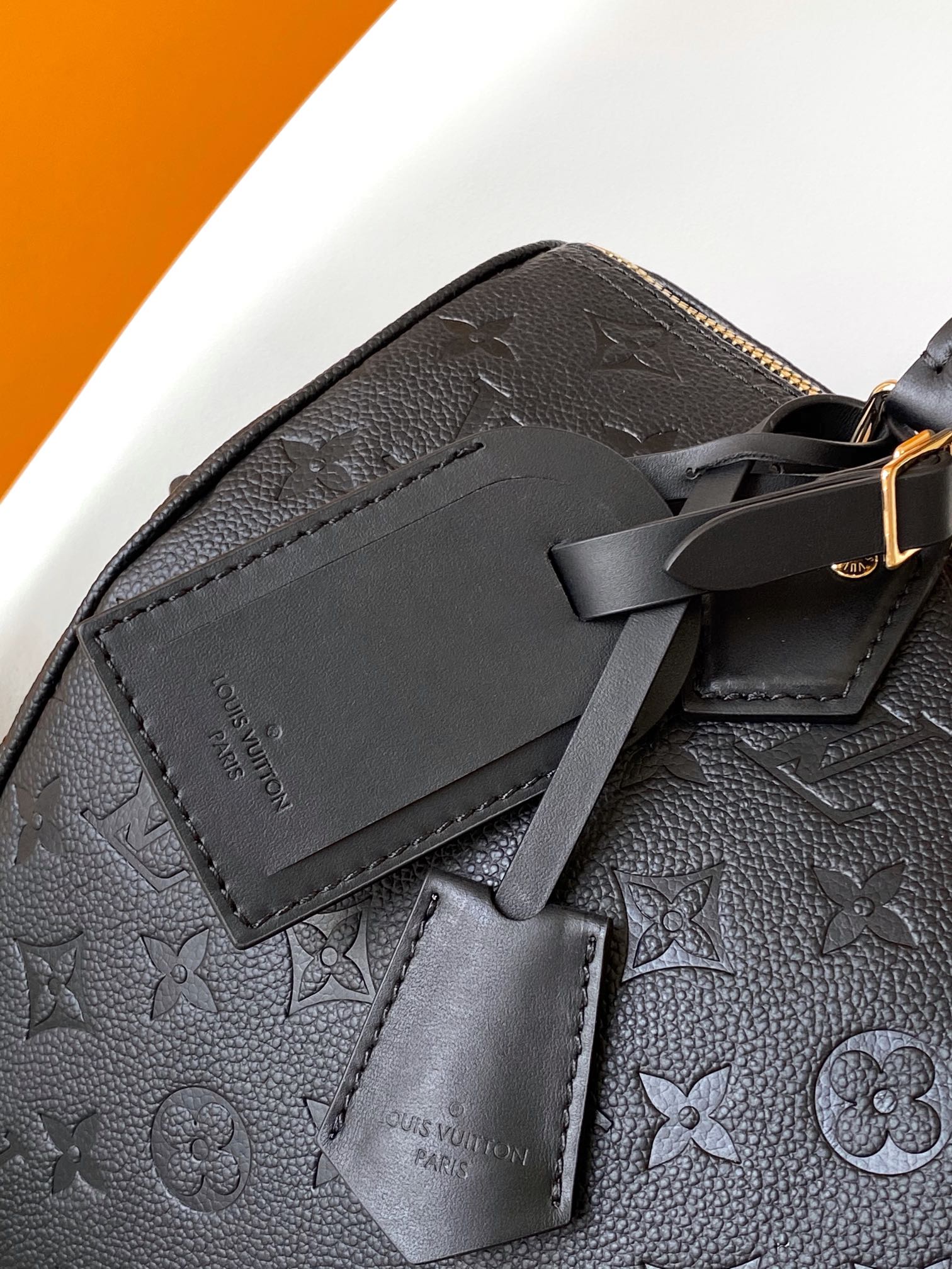 [TOP] Louis Vuitton LV L*V Speedy Bags 30 Empreinte Leather 30*21*17 cm - 2 Colour