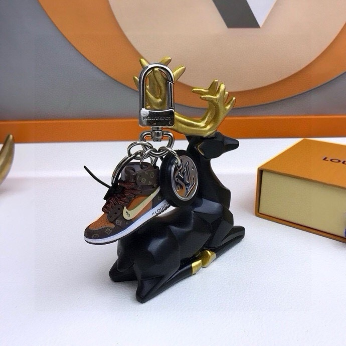 [TOP] Louis Vuitton LV Mini Shoe Pendant - Monogram