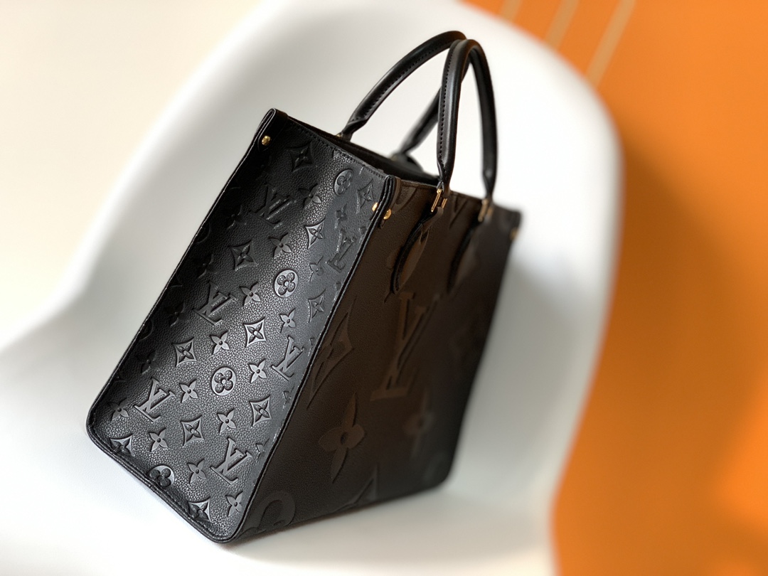 [TOP] Louis Vuitton LV L*V Monogram Empreinte On The Go Bag 35x27x14cm - 5 Colour