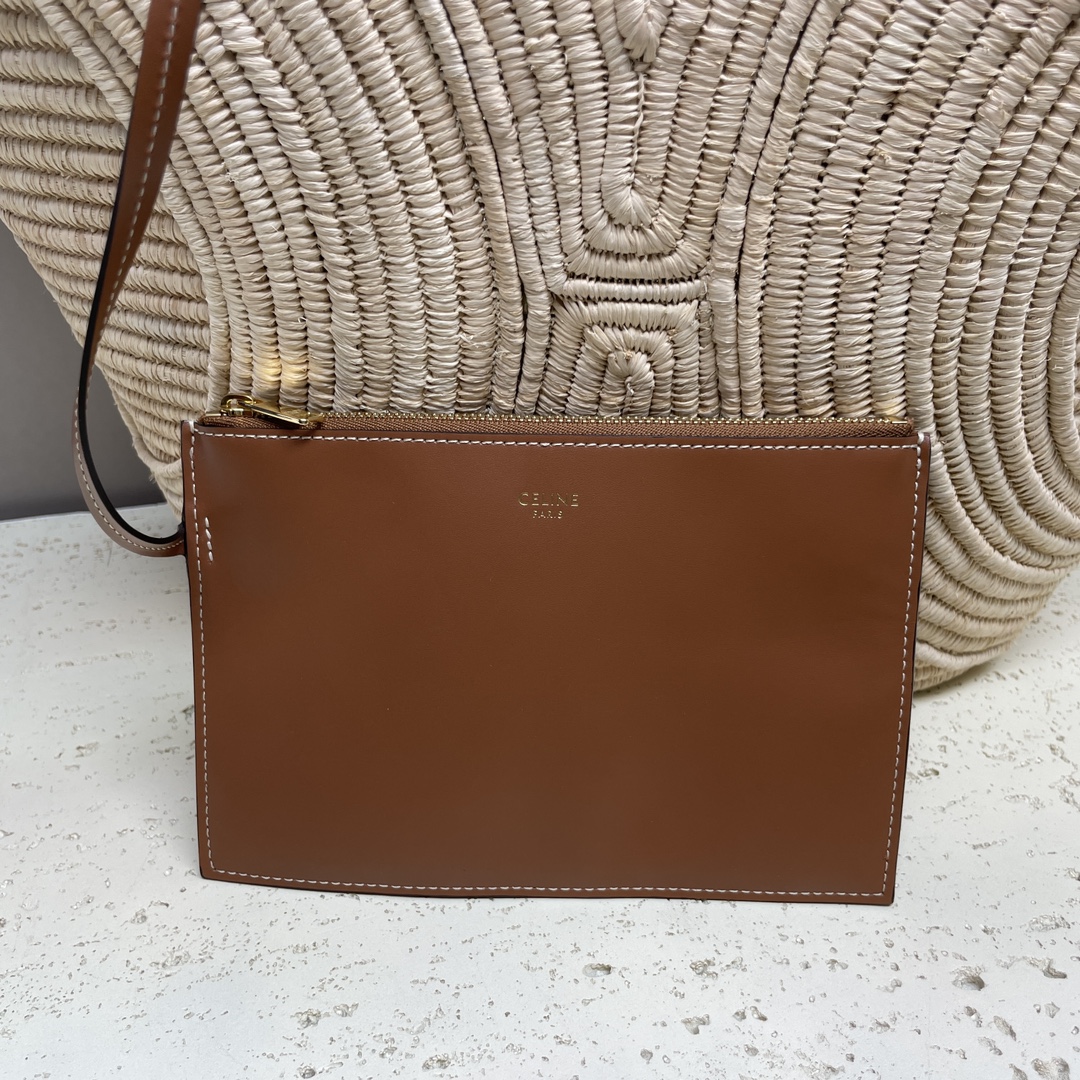 [TOP] CELINE Woven Basket Bag 36x20.5x13cm/47x30.5x15cm - Beige