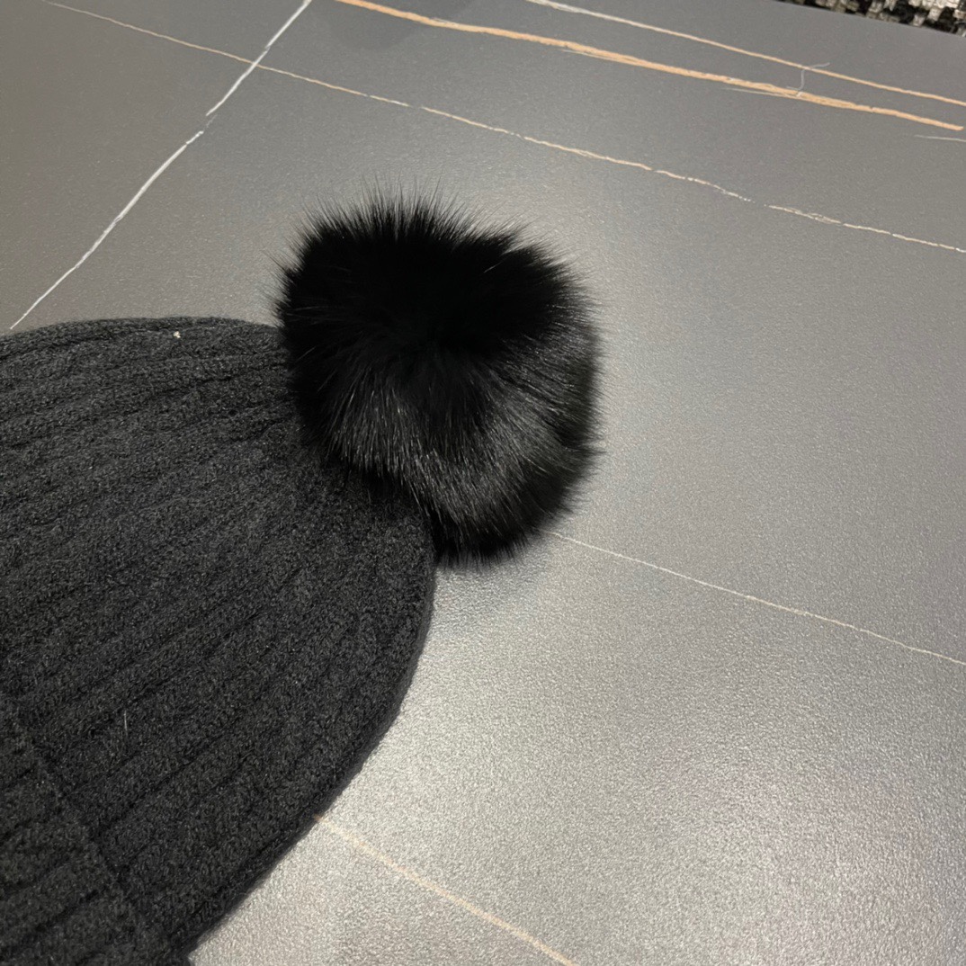 [TOP] Moncler Knitted Woolen Hat - 4 Colour