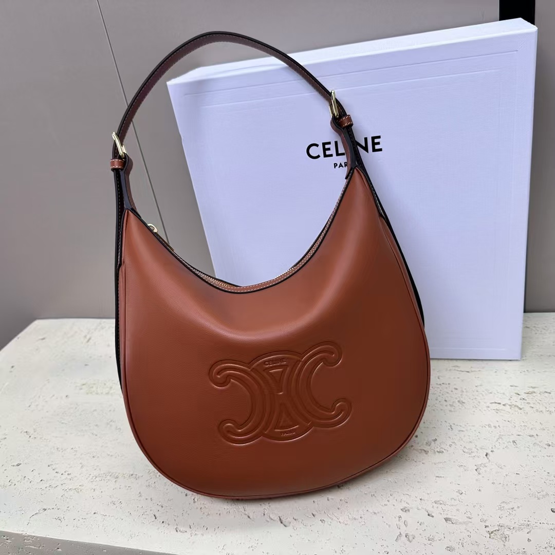 [TOP] CELINE Heloise Hobo Bag 30x7.5x28.5cm - 2 Color