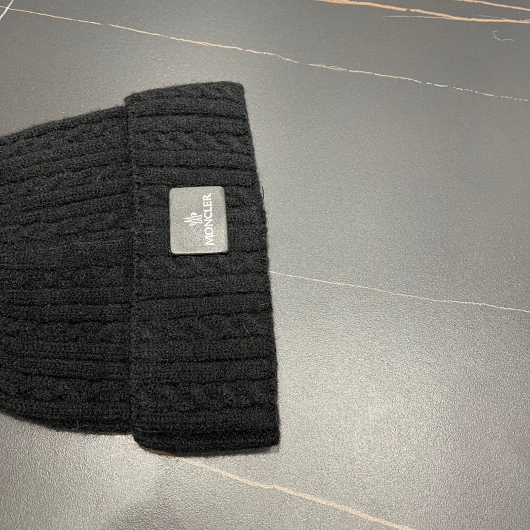 [TOP] Moncler Knitted Woolen Hat - 4 Colour