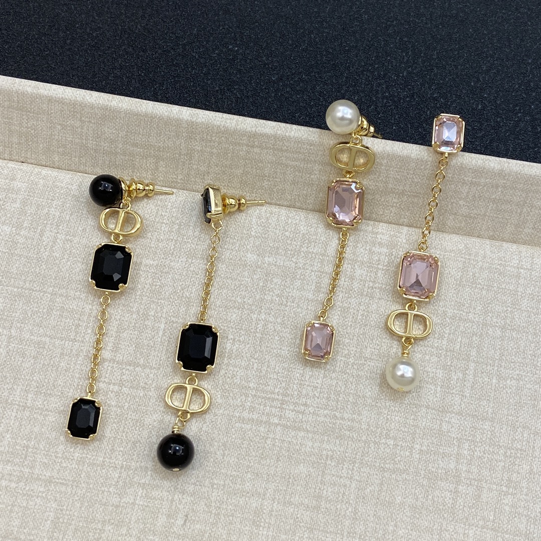 [TOP] Christian Dior Earrings - 2 Color