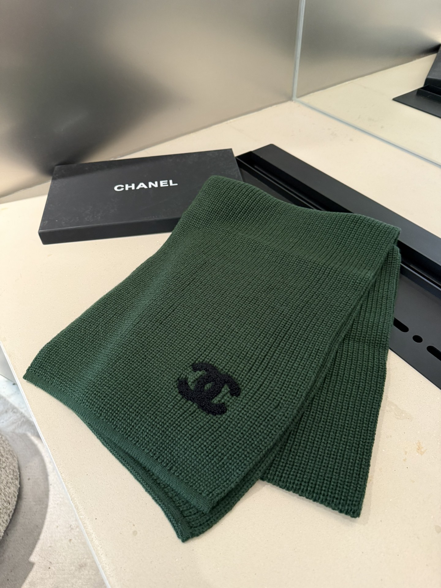 [TOP] CHANEL CC  Scarf 30cm×180cm - 4 Colors