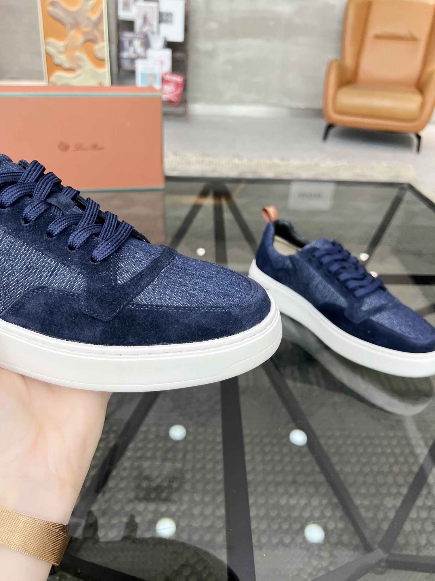 [TOP] Louis Vuitton LV Men's Shoes - Blue