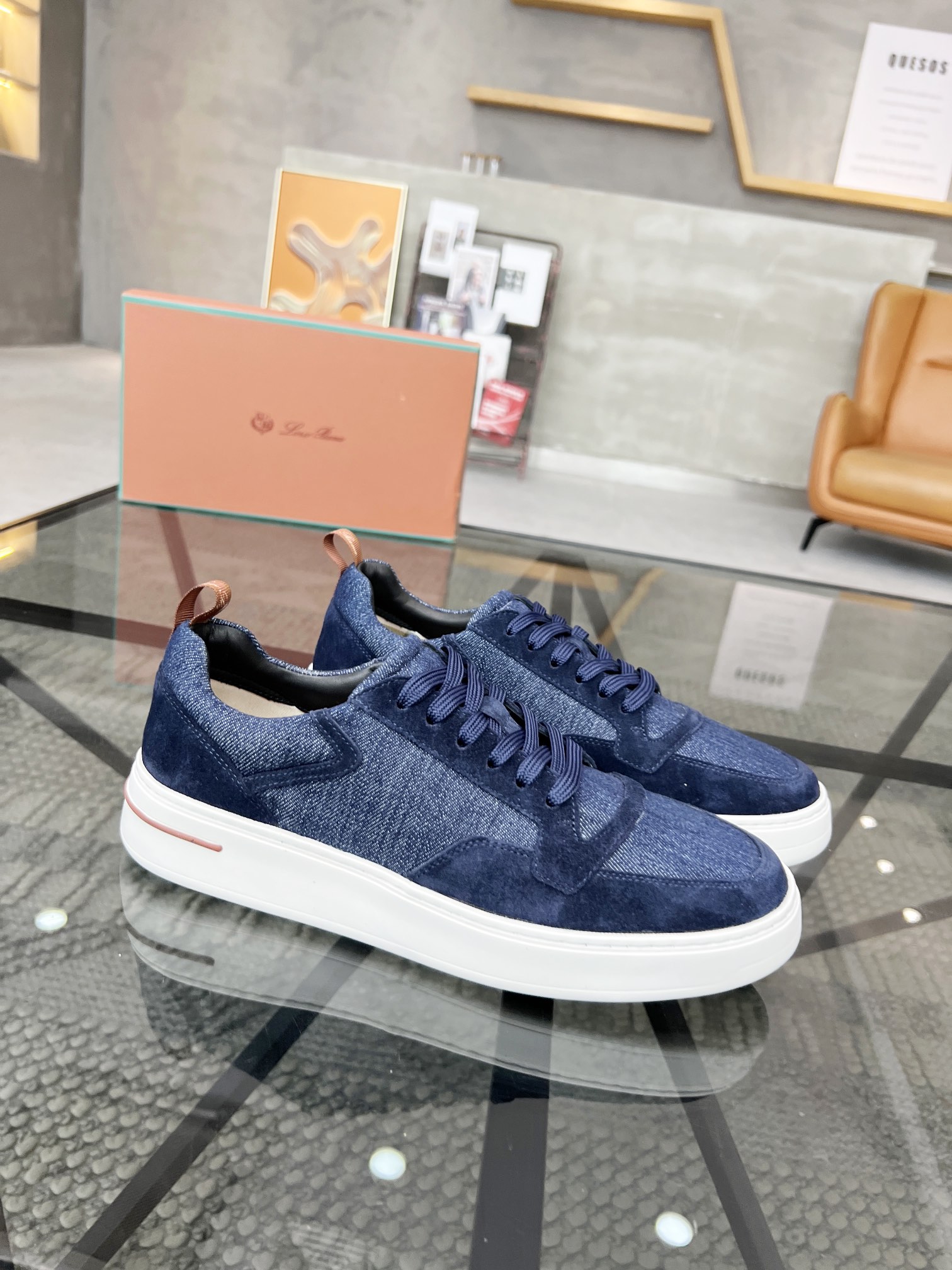 [TOP] Louis Vuitton LV Men's Shoes - Blue