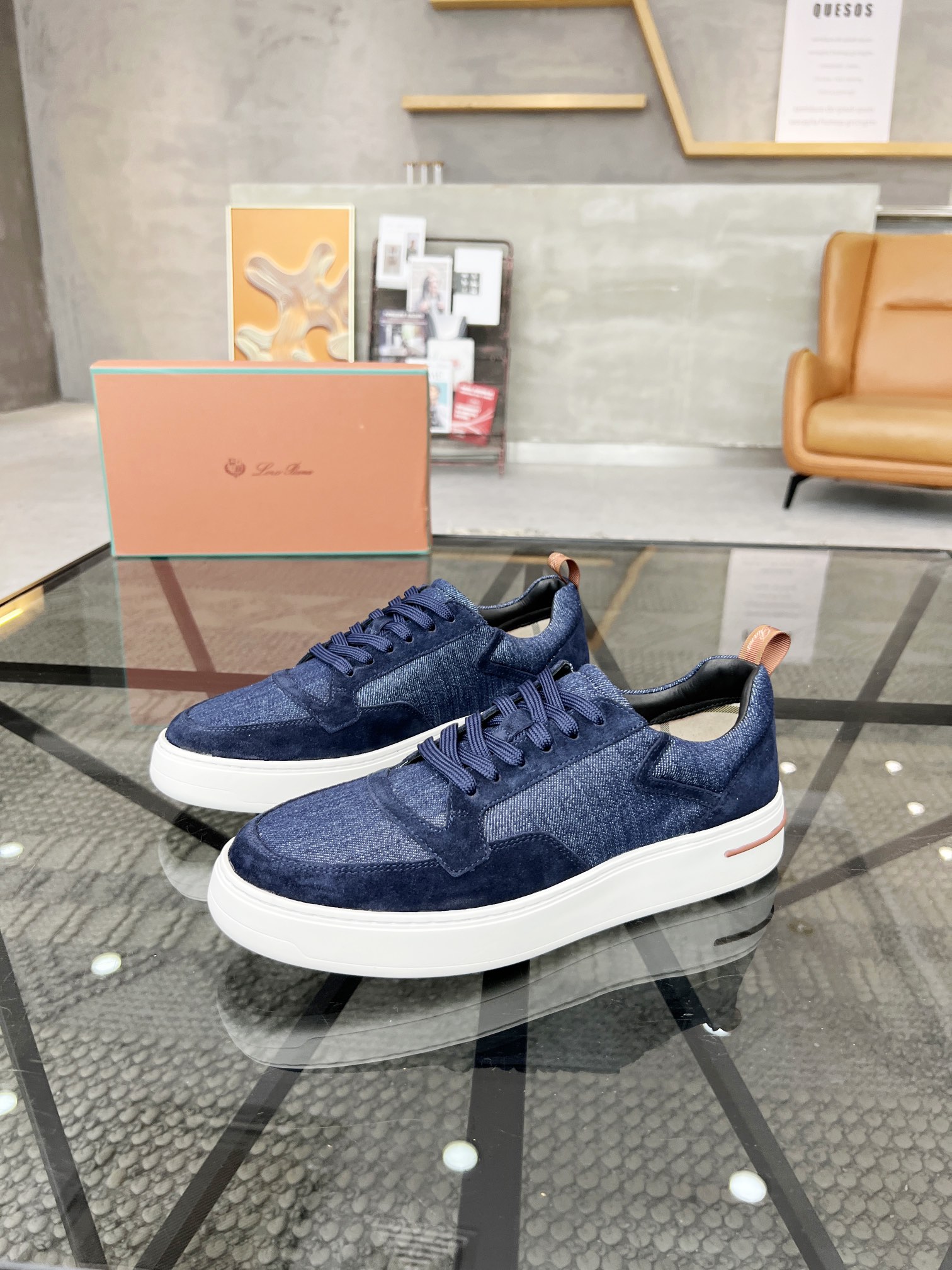 [TOP] Louis Vuitton LV Men's Shoes - Blue