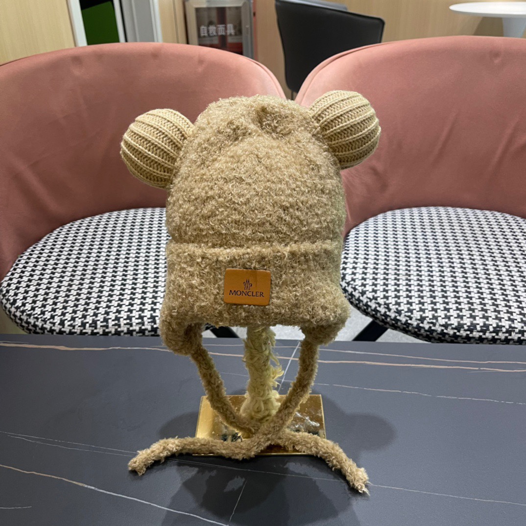 [TOP] Moncler Bear Ear Caps - 4 Colour