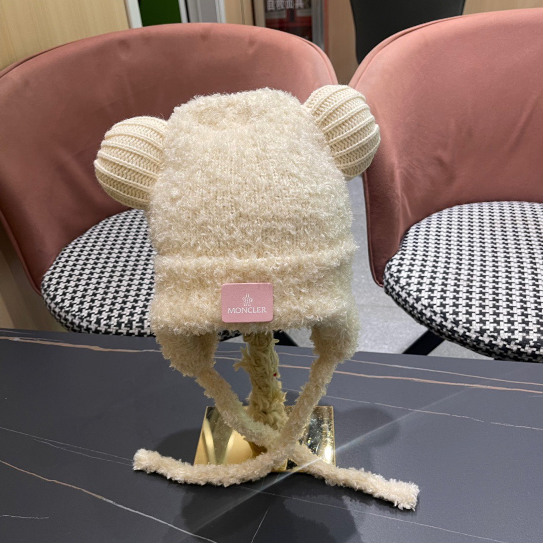 [TOP] Moncler Bear Ear Caps - 4 Colour