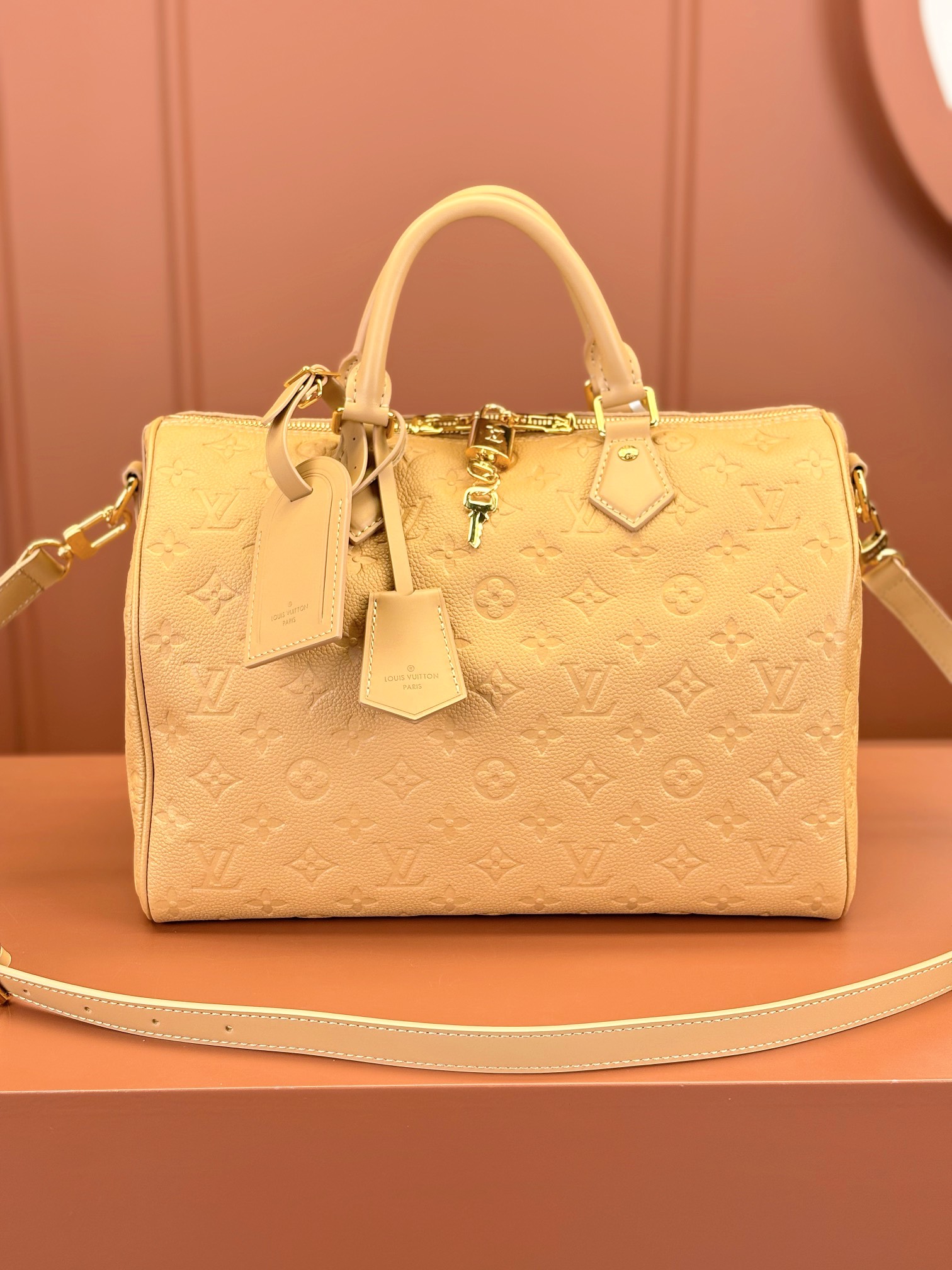 [TOP] Louis Vuitton LV Speedy SPEEDY SOFT 30 Bags 30x21x17cm - Yellow