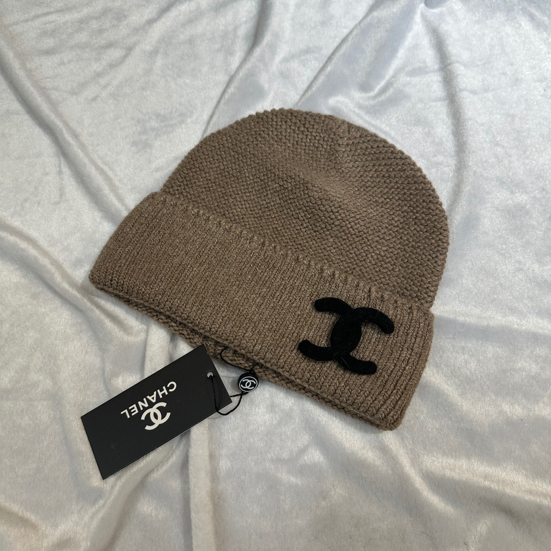 [TOP] CHANEL Knitted Hat - 5 Colour
