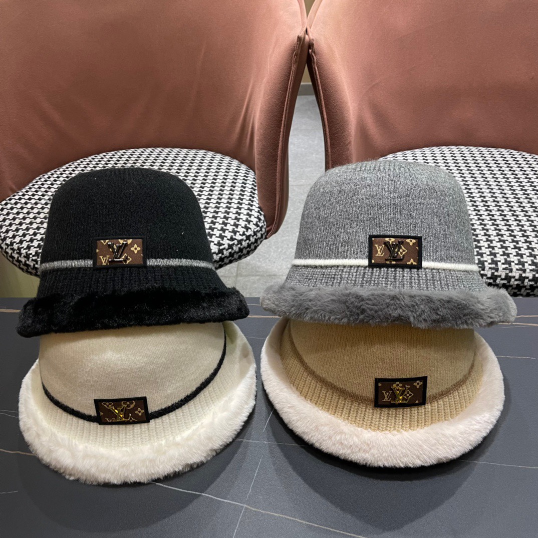 [TOP] Louis Vuitton LV Fisherman's Hat - 4 Colors