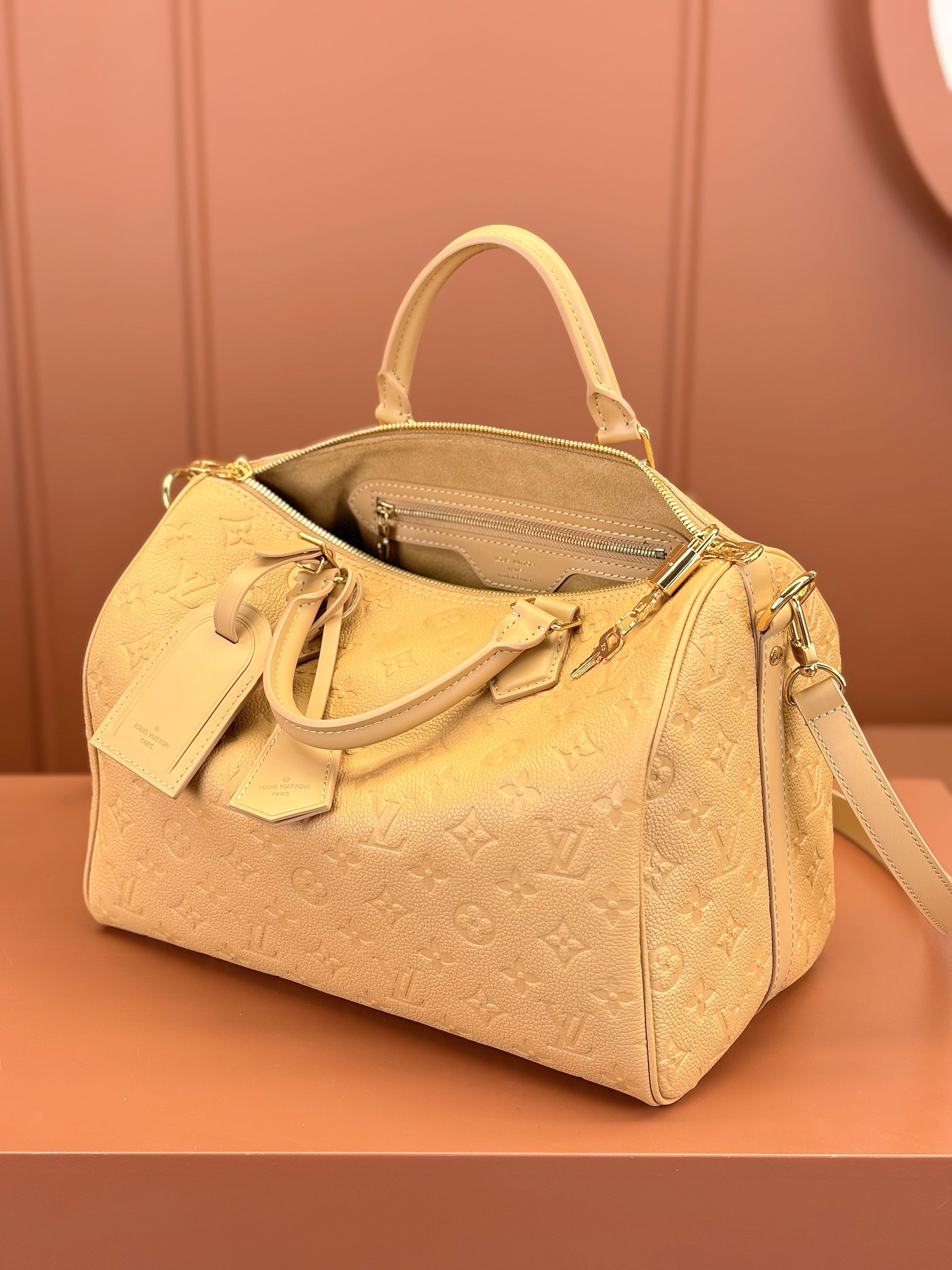 [TOP] Louis Vuitton LV Speedy SPEEDY SOFT 30 Bags 30x21x17cm - Yellow