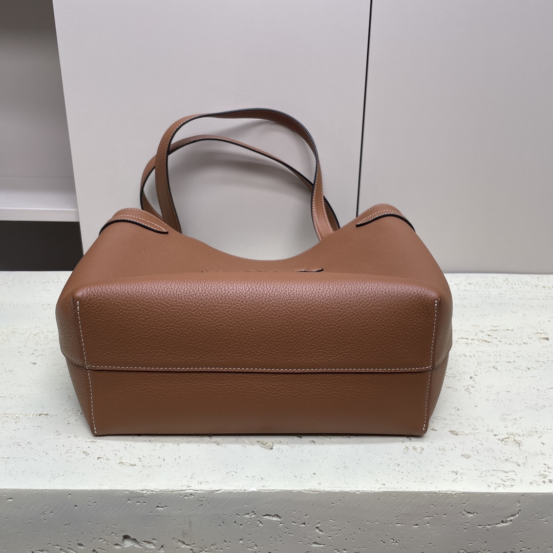 [TOP] CELINE Cabas Bags Granulated Cow Leather Handbag - 24*25*12CM - 2 Colour