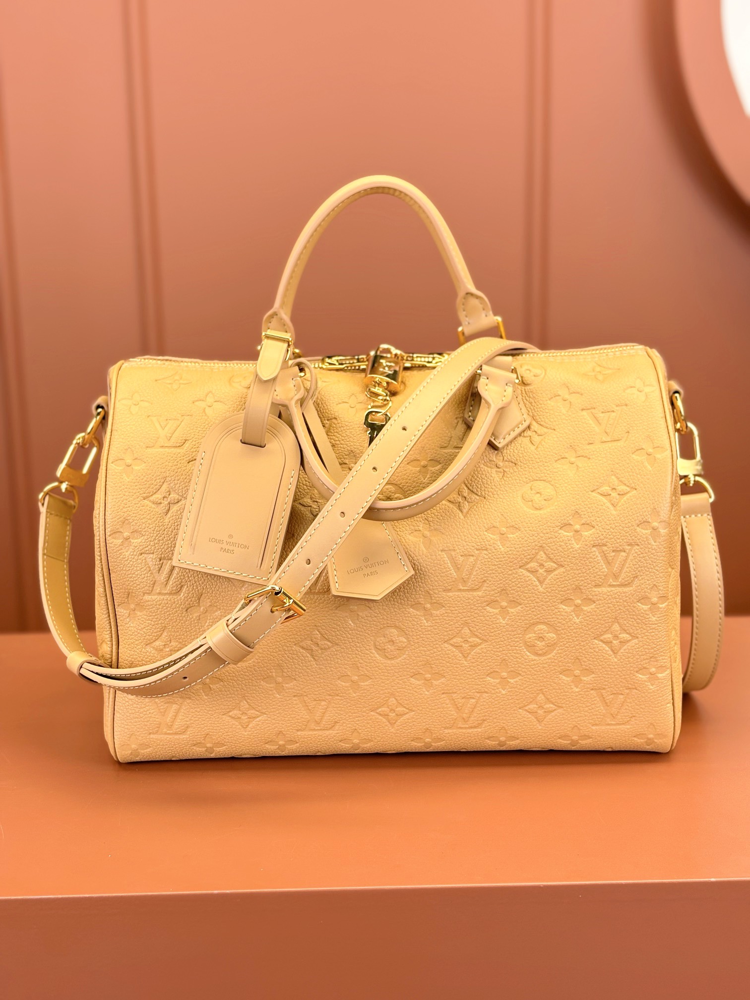 [TOP] Louis Vuitton LV Speedy SPEEDY SOFT 30 Bags 30x21x17cm - Yellow