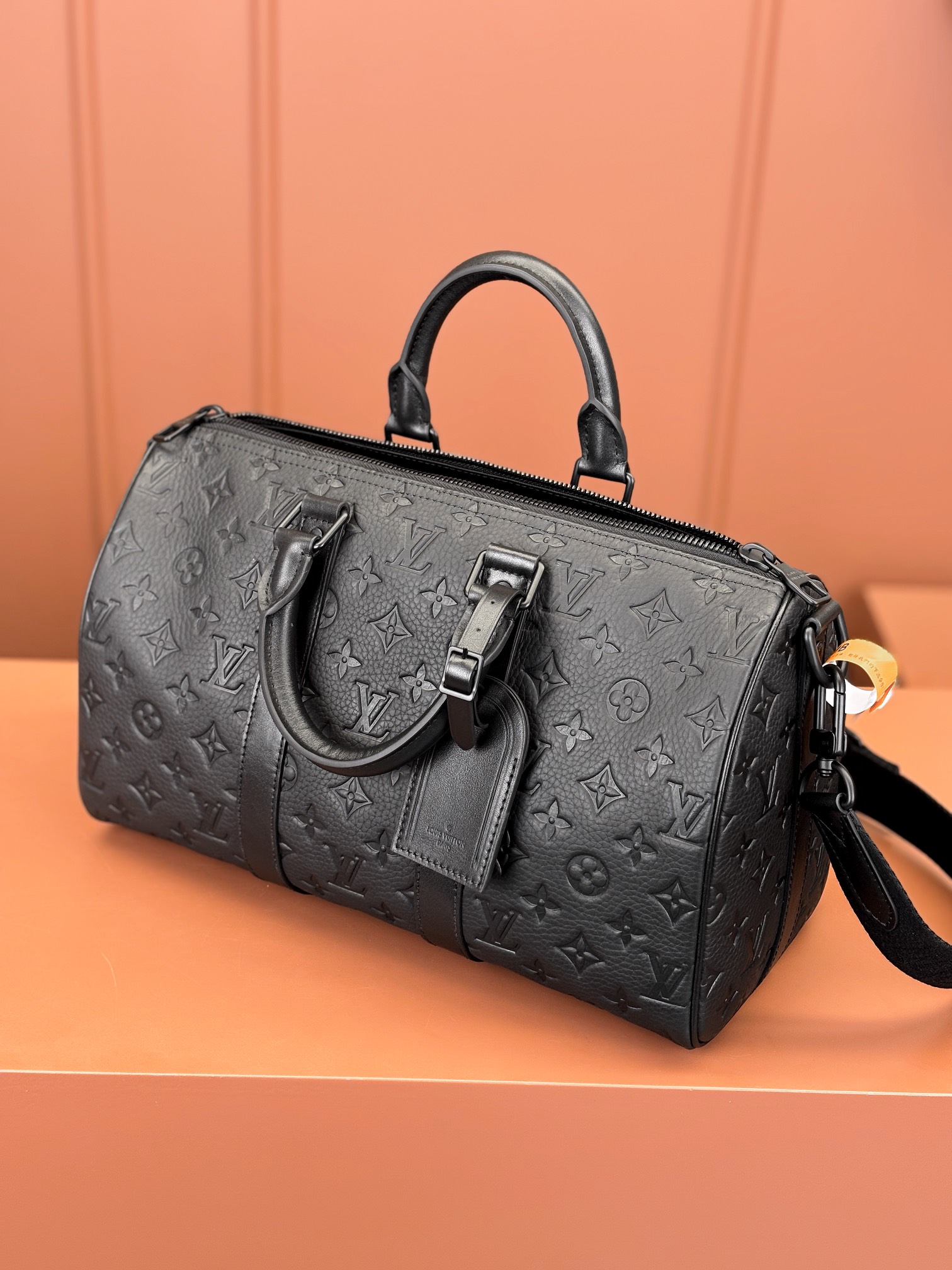 [TOP] Louis Vuitton LV Keepall Bandoulière 35 Travel Bag 34x21x16cm - Black