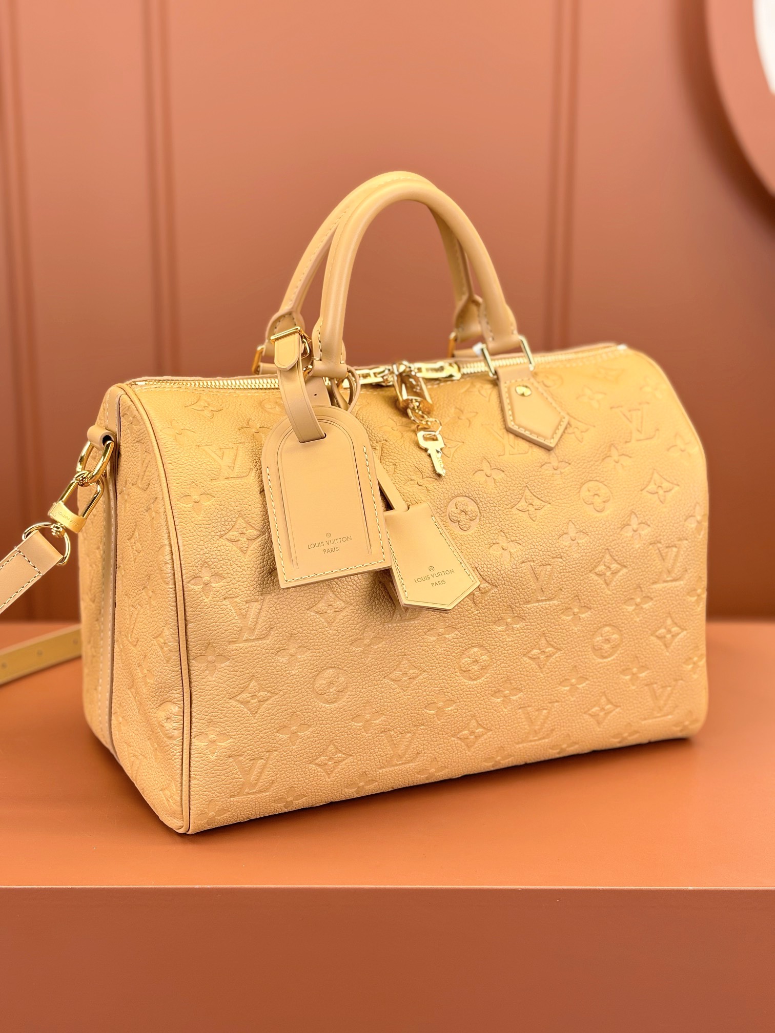 [TOP] Louis Vuitton LV Speedy SPEEDY SOFT 30 Bags 30x21x17cm - Yellow