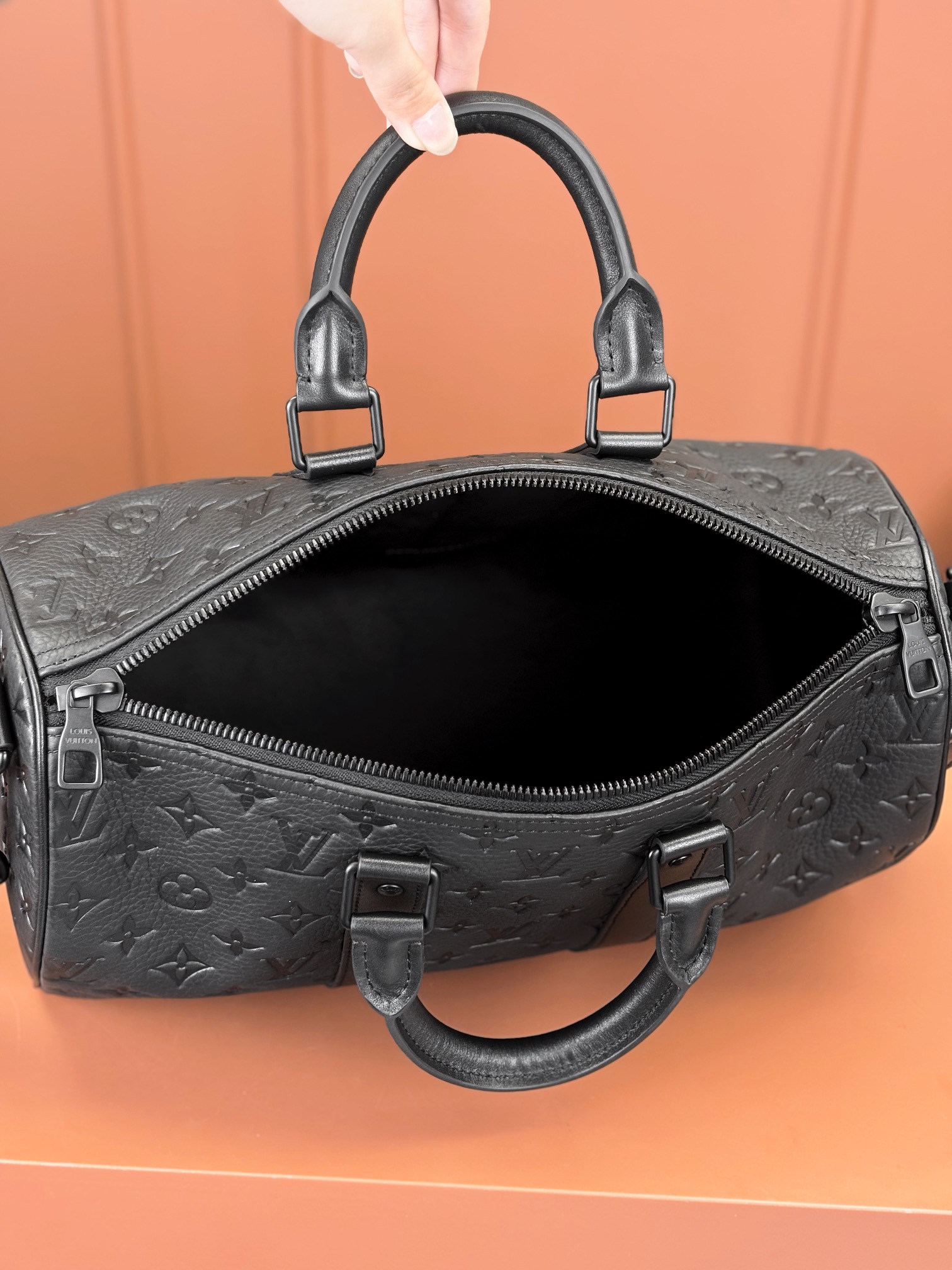 [TOP] Louis Vuitton LV Keepall Bandoulière 35 Travel Bag 34x21x16cm - Black