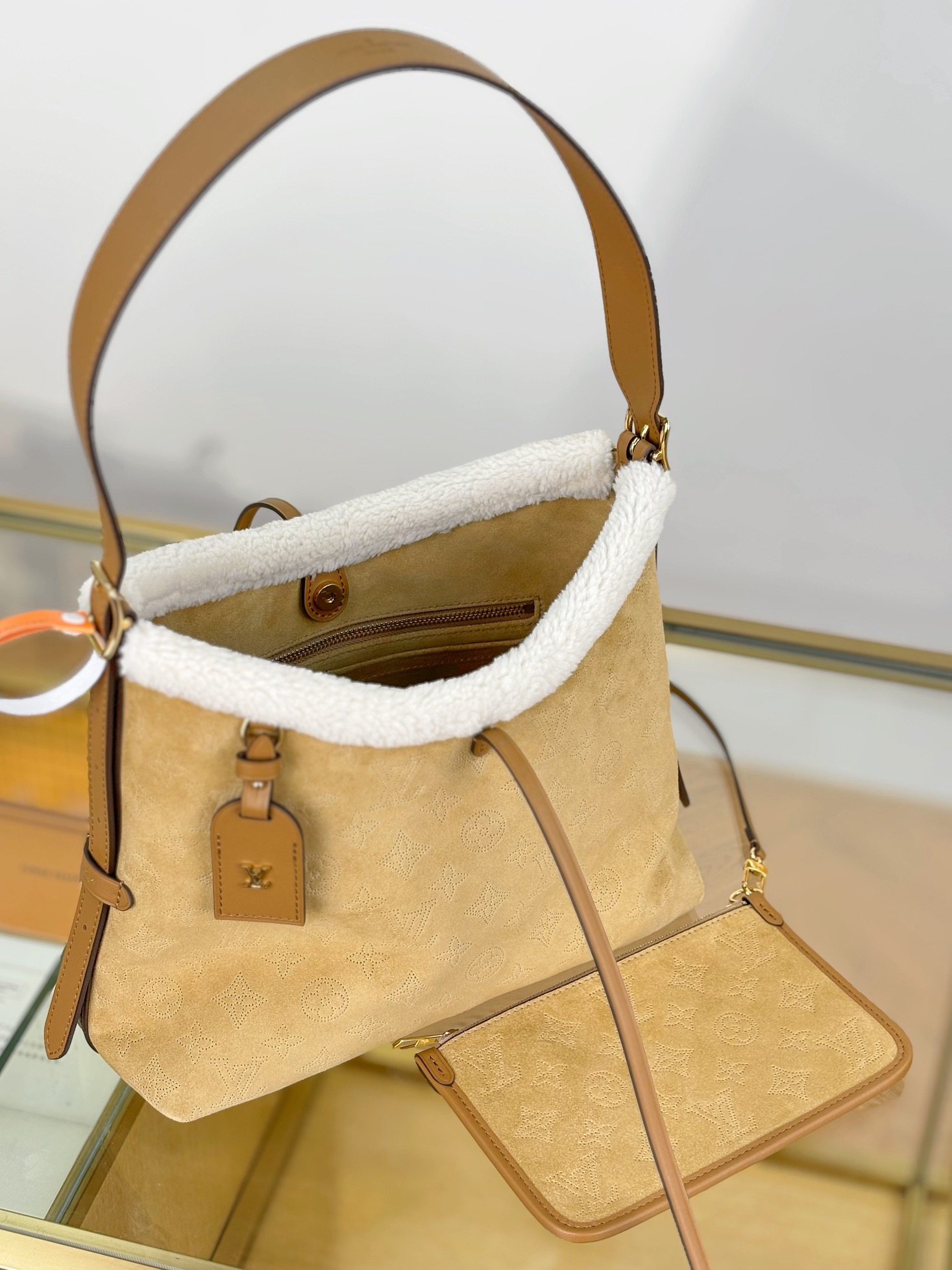 [TOP] Louis Vuitton LV  Carryall  Bag 29x24x12cm - Khaki