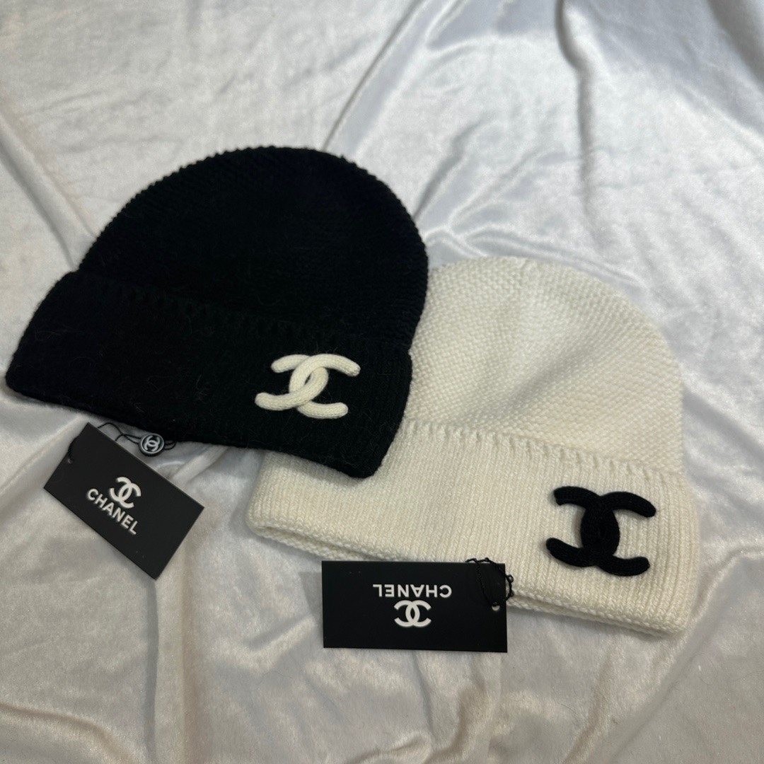 [TOP] CHANEL Knitted Hat - 5 Colour