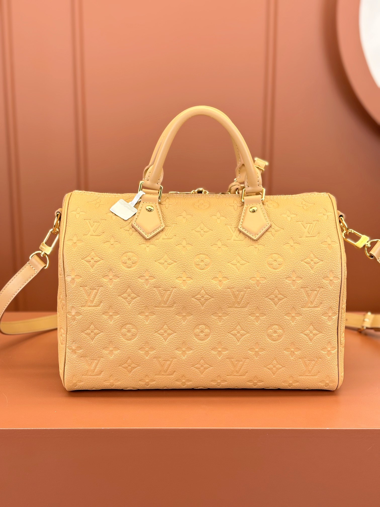 [TOP] Louis Vuitton LV Speedy SPEEDY SOFT 30 Bags 30x21x17cm - Yellow