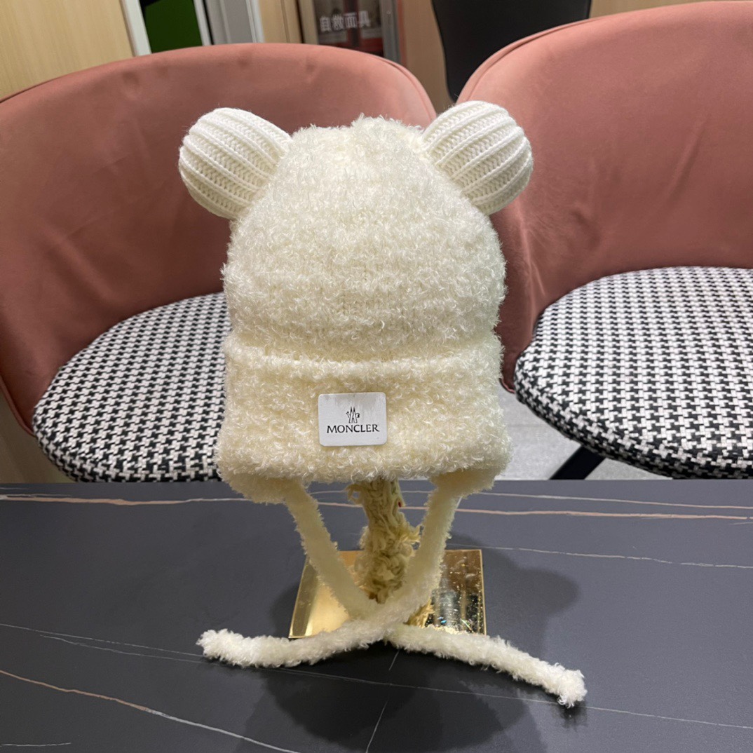 [TOP] Moncler Bear Ear Caps - 4 Colour