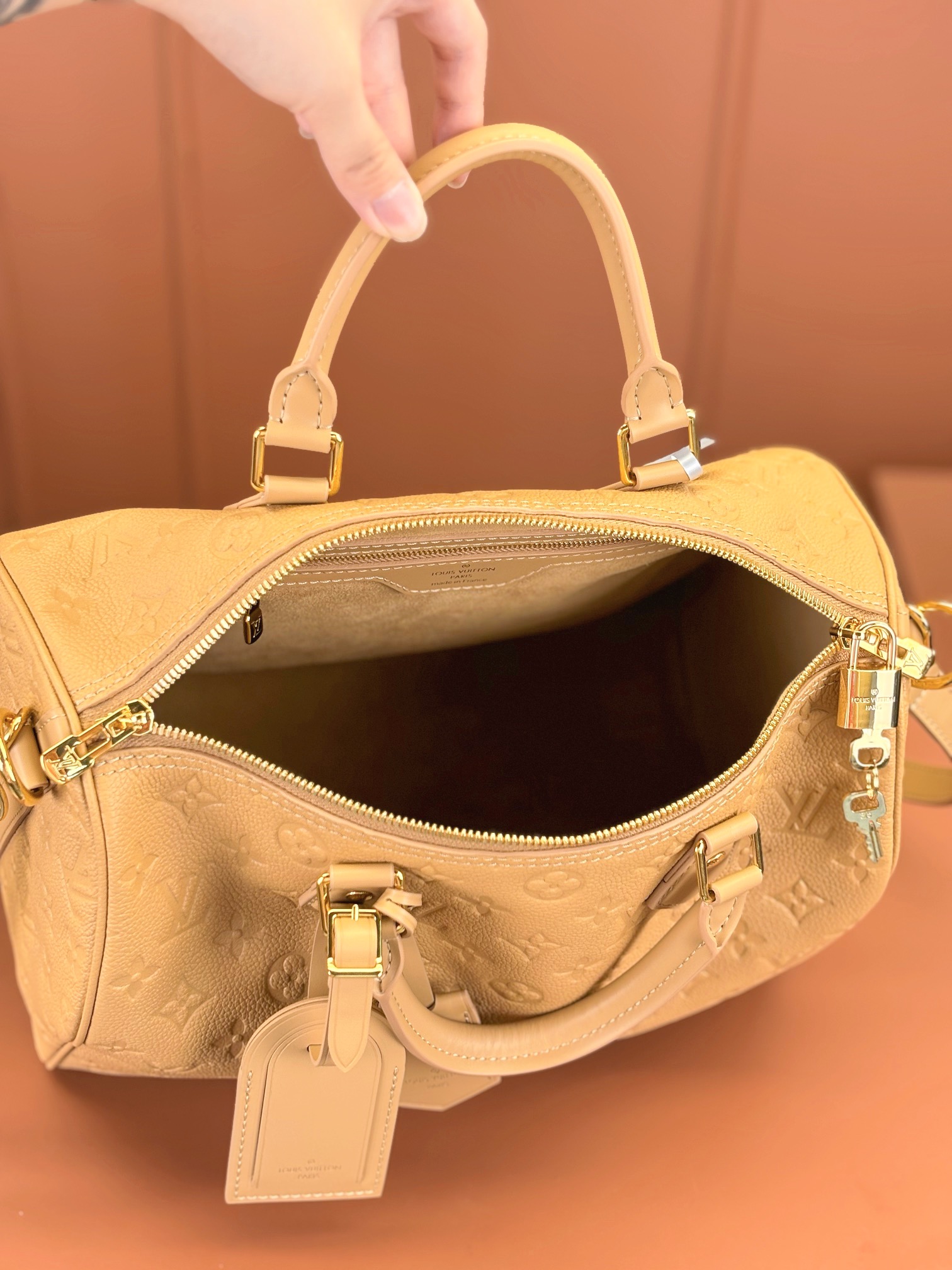 [TOP] Louis Vuitton LV Speedy SPEEDY SOFT 30 Bags 30x21x17cm - Yellow