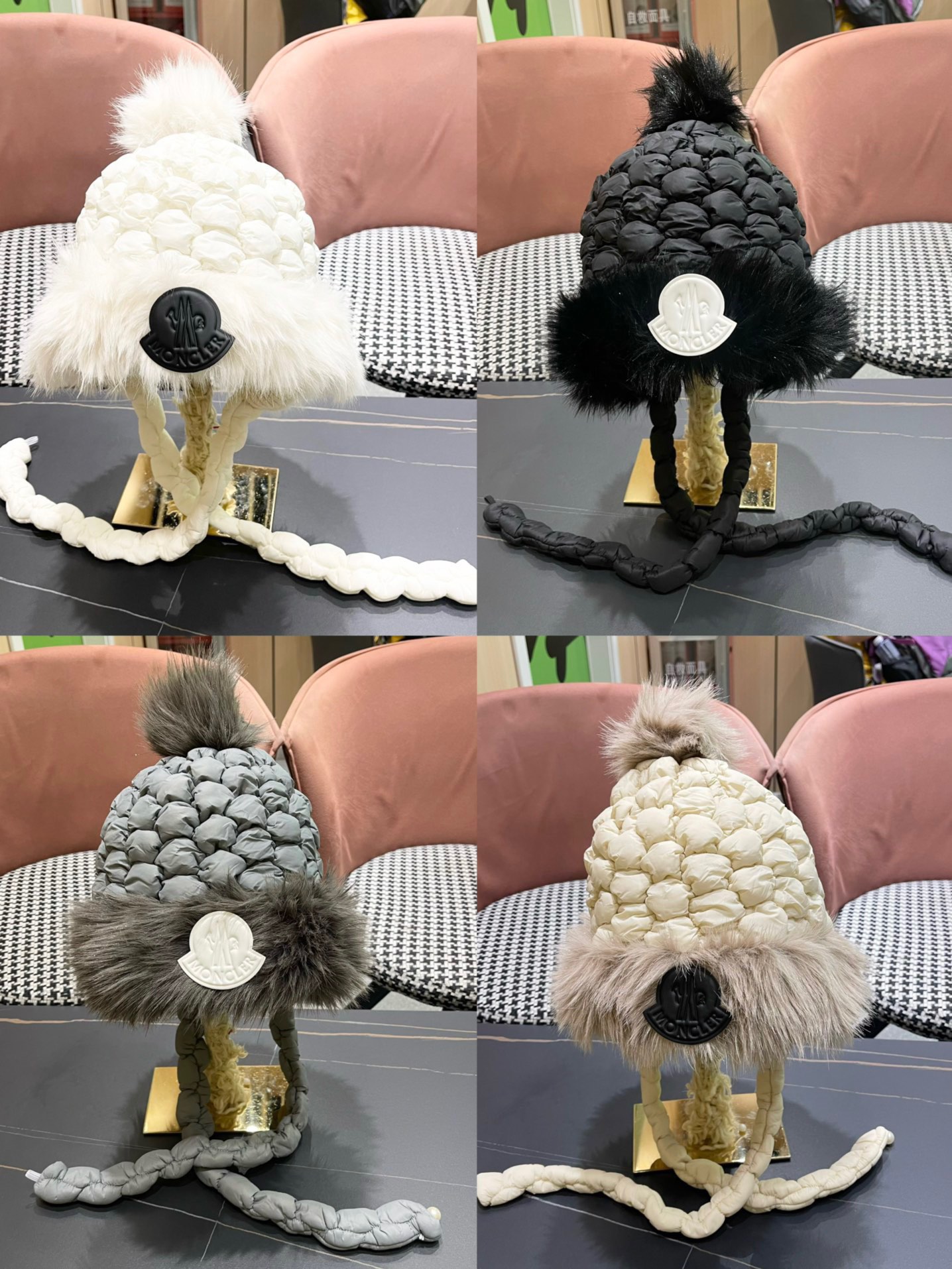 [TOP] Moncler Thickened Ear Caps - 4 Colour